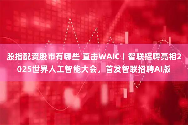 股指配资股市有哪些 直击WAIC丨智联招聘亮相2025世界人工智能大会，首发智联招聘AI版